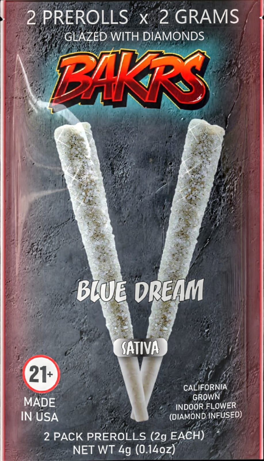 Bakrs Prerolls (2gr each) - 10 packs Qty per pack 2