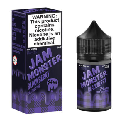 Jam Monster (LIQ Salt)(30mL) Jam - Qty per pack 1 Blackberry Jam 24mg