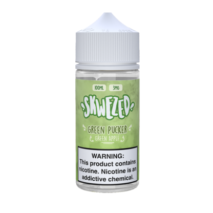 Skwezed (LIQ FB)(100mL) - Qty per pack 1 Green Pucker (Green Apple) 03mg