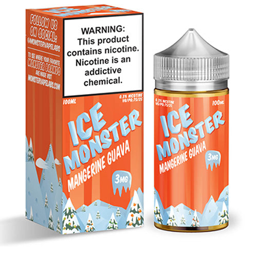Jam Monster (LIQ FB)(100mL) Ice - Qty per pack 1 Mangerine Guava Ice 00mg