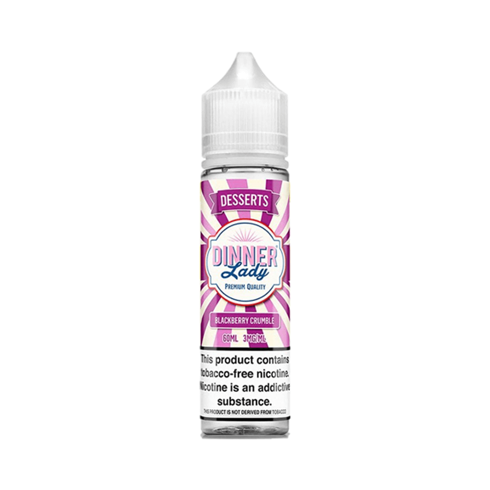 Dinner Lady (LIQ FB)(60mL) TF-Nic - Qty per pack 1 Blackberry Crumble 00mg