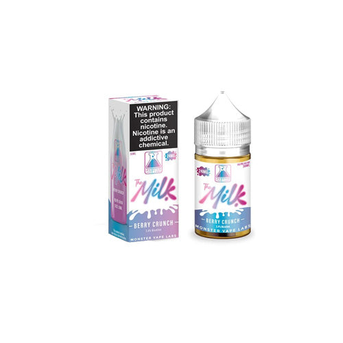 Jam Monster (LIQ Salt)(30mL) Milk - Qty per pack 1 Berry Crunch 24mg