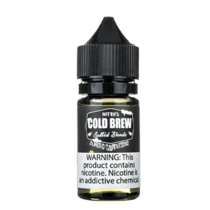 Nitro Cold Brew (LIQ Salt)(30mL) - Qty per pack 1 Almond Cappucino 45mg