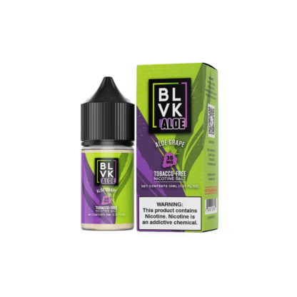 BLVK (LIQ Salt)(30mL) Aloe TF-Nic - Qty per pack 1 Aloe Grape 35mg