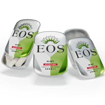 EOS (Nic Pouch)(20ct Can)(x1 Can) - Qty per pack 1 Mint 12mg