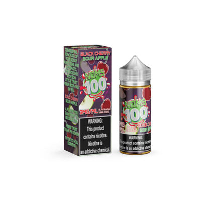 Noms 100 (LIQ FB)(100mL) - Qty per pack 1 Black Cherry Sour Apple 00mg