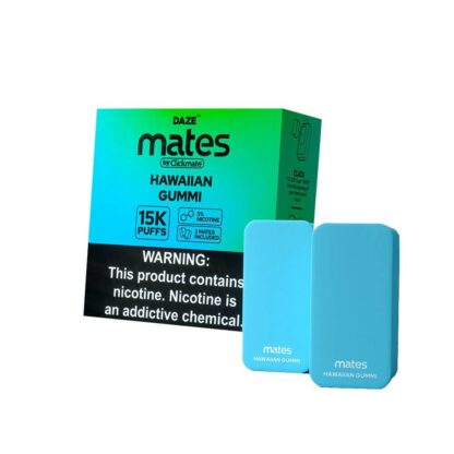 7Daze Click-Mates Pods (Liq Pod)(50mg 18mL; 9mL x2) (2-Pack) - Qty per pack 5 Hawaiian Gummii