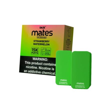 7Daze Click-Mates Pods (Liq Pod)(50mg 18mL; 9mL x2) (2-Pack) - Qty per pack 5 Strawberry Watermelon