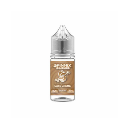 Spinmix E-Liquid (LIQ Salt)(30mL) - Qty per pack 1 Café Crème 35mg