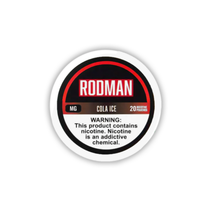 Rodman (DSPLY 5pc)(Nic Pouch)(20ct Can) - Qty per pack 1 Cola Ice (SAS) 06mg