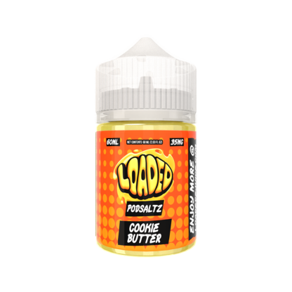 Loaded (LIQ Salt)(60mL) - Qty per pack 1 Cookie Butter 35mg