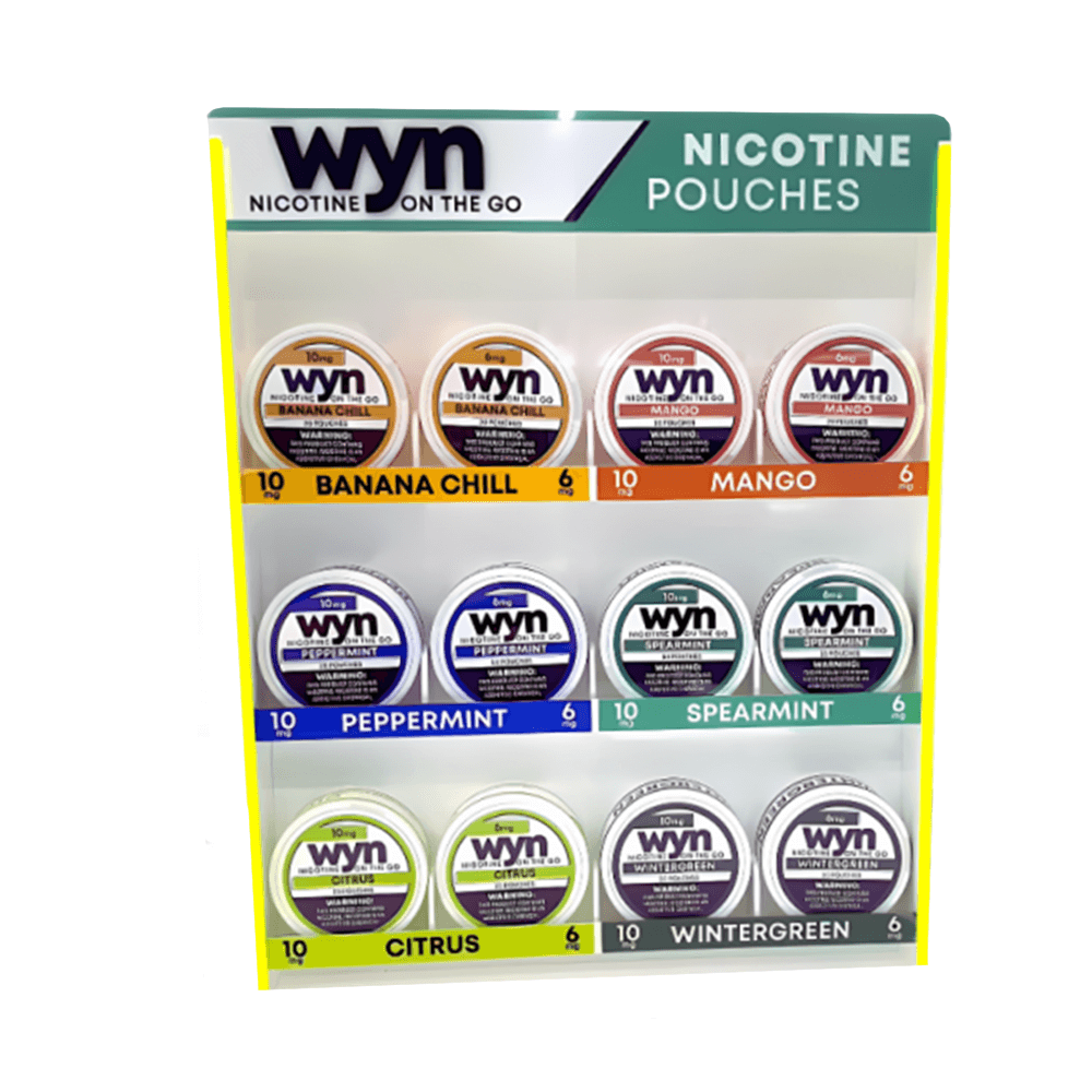 WYN (DSPLY) Pouches Counter Display (60ct)(SAS)