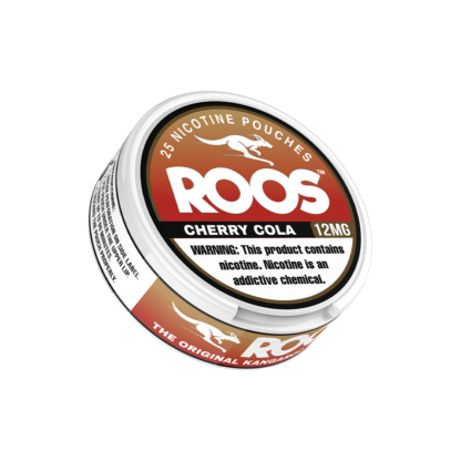 Roos (DSPLY 5pc)(Nic Pouch)(25ct Can) - Qty per pack 1 Cherry Cola 12mg (SAS)