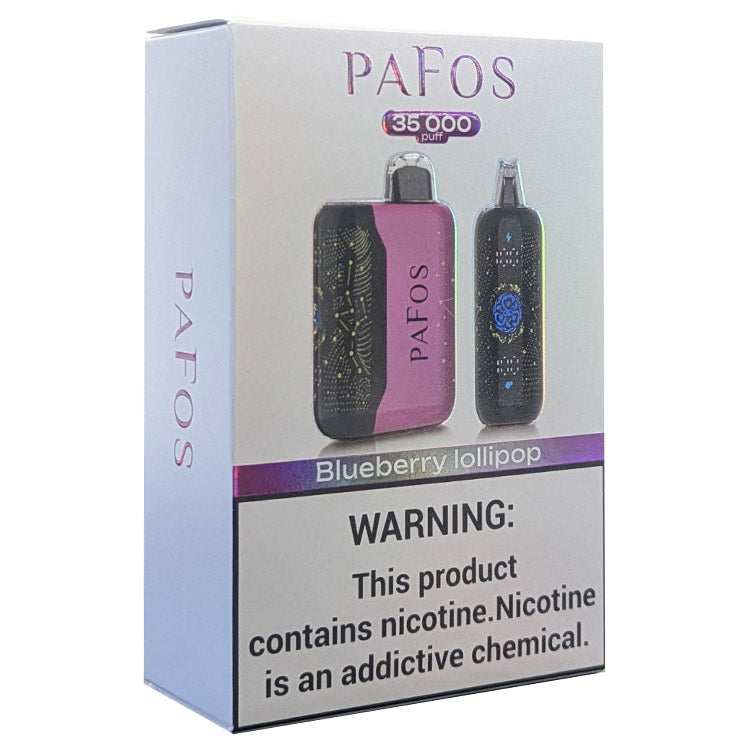 Pafos 35K | 5% | (35000 Puff) - Qty per pack 5 (Assembled and Packed in USA)