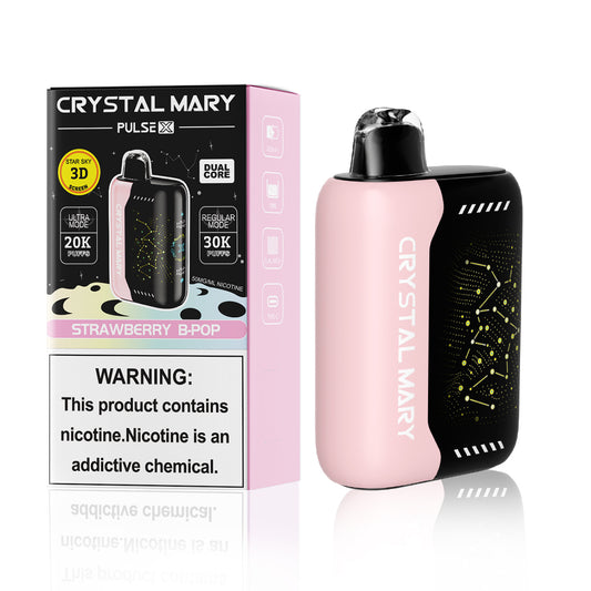 Crystal Mary Pulse X 30K | 5% | (30000 Puff)  -  Qty per pack 5