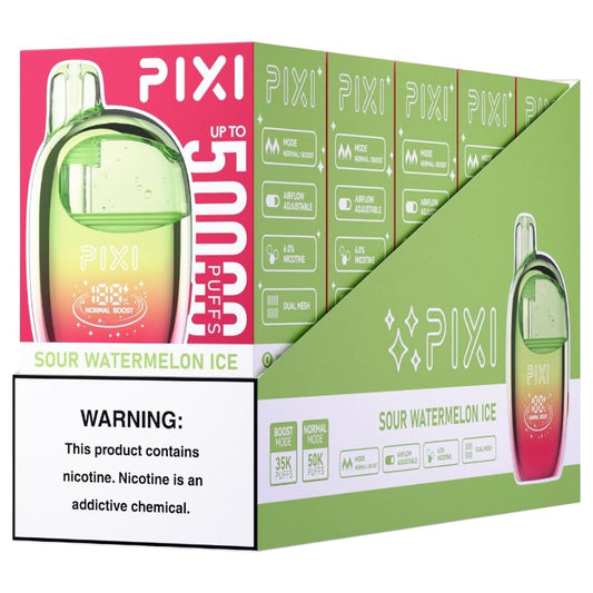 PIXI 50K | 6% | (50000 Puff)  -  Qty per pack 5