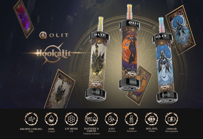 Olit Hookalit 40K | 3.5% | (40000 Puff)  -  Qty per pack 5
