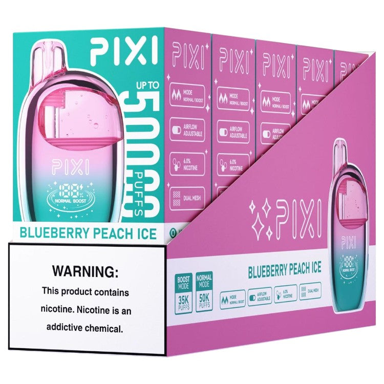 PIXI 50K | 6% | (50000 Puff)  -  Qty per pack 5