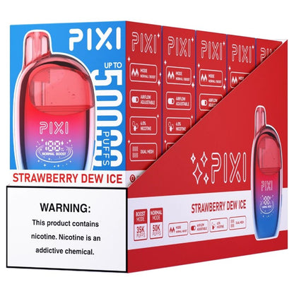 PIXI 50K | 6% | (50000 Puff)  -  Qty per pack 5