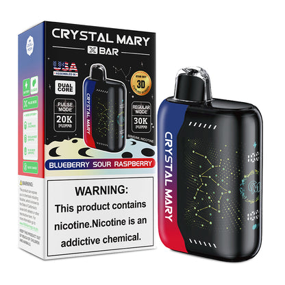 Crystal Mary Pulse X 30K | 5% | (30000 Puff)  -  Qty per pack 5