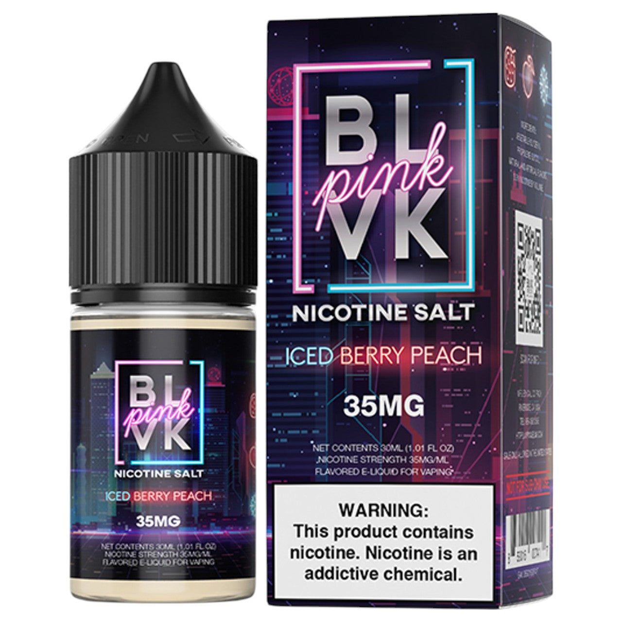 BLVK (LIQ Salt)(30mL) Pink  -  Qty per pack 1