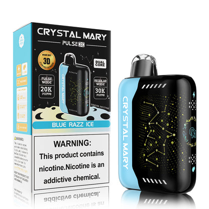 Crystal Mary Pulse X 30K | 5% | (30000 Puff)  -  Qty per pack 5