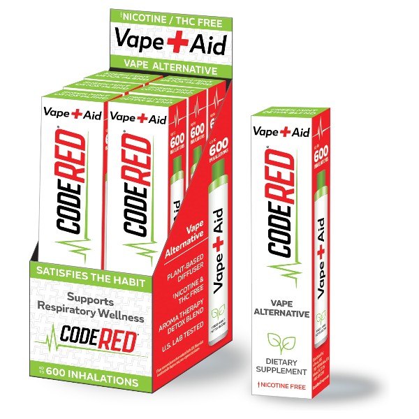 Vape+Aid  Clean Vape Alternative (600 Inhalations) -  Qty per pack 6