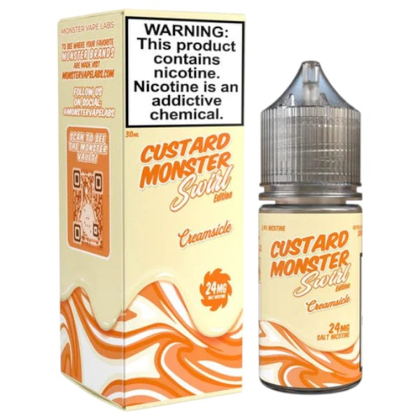 Jam Monster (LIQ Salt)(30mL) Custard Swirl Edt.  -  Qty per pack 1
