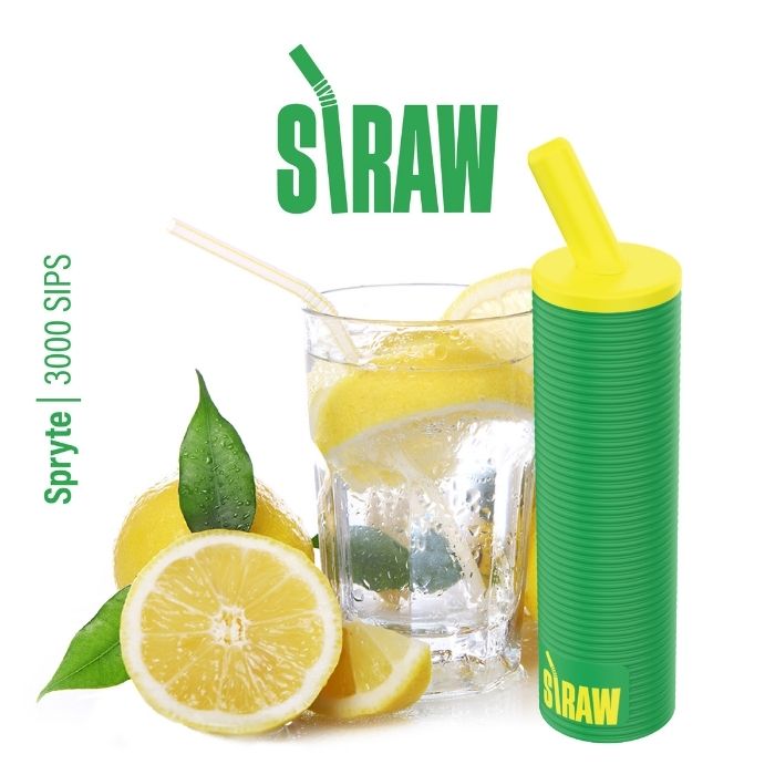 Straw Vape 3000Puff -150 retail units - $1 per unit - 10 per pack / 15 pack per case  (7 Flavors)