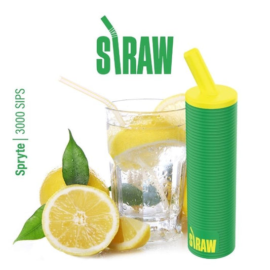 Straw Vape 3000Puff -150 retail units - $1 per unit - 10 per pack / 15 pack per case  (7 Flavors)