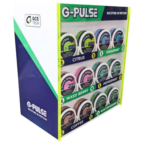 G Pulse (DSPLY STAND 60pcs)(Nic Pouch) (20ct Can)(SAS)  -  Qty per pack 1