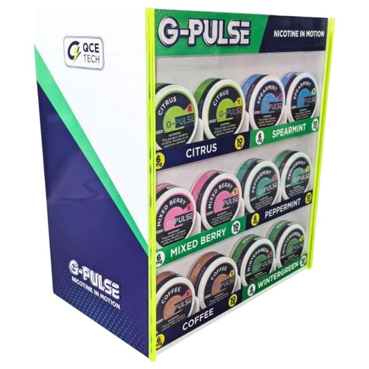 G Pulse (DSPLY STAND 60pcs)(Nic Pouch) (20ct Can)(SAS)  -  Qty per pack 1