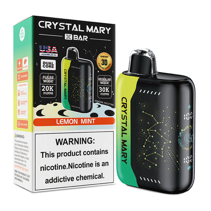 Crystal Mary Pulse X 30K | 5% | (30000 Puff)  -  Qty per pack 5