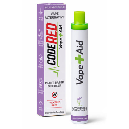 Code RED Vape+Aid  Clean Vape Alternative (600 Inhalations) -  Qty per pack 6