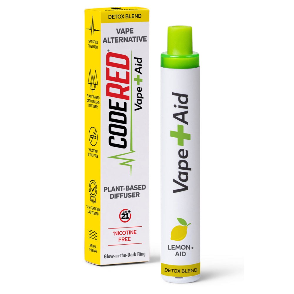 Code RED Vape+Aid  Clean Vape Alternative (600 Inhalations) -  Qty per pack 6