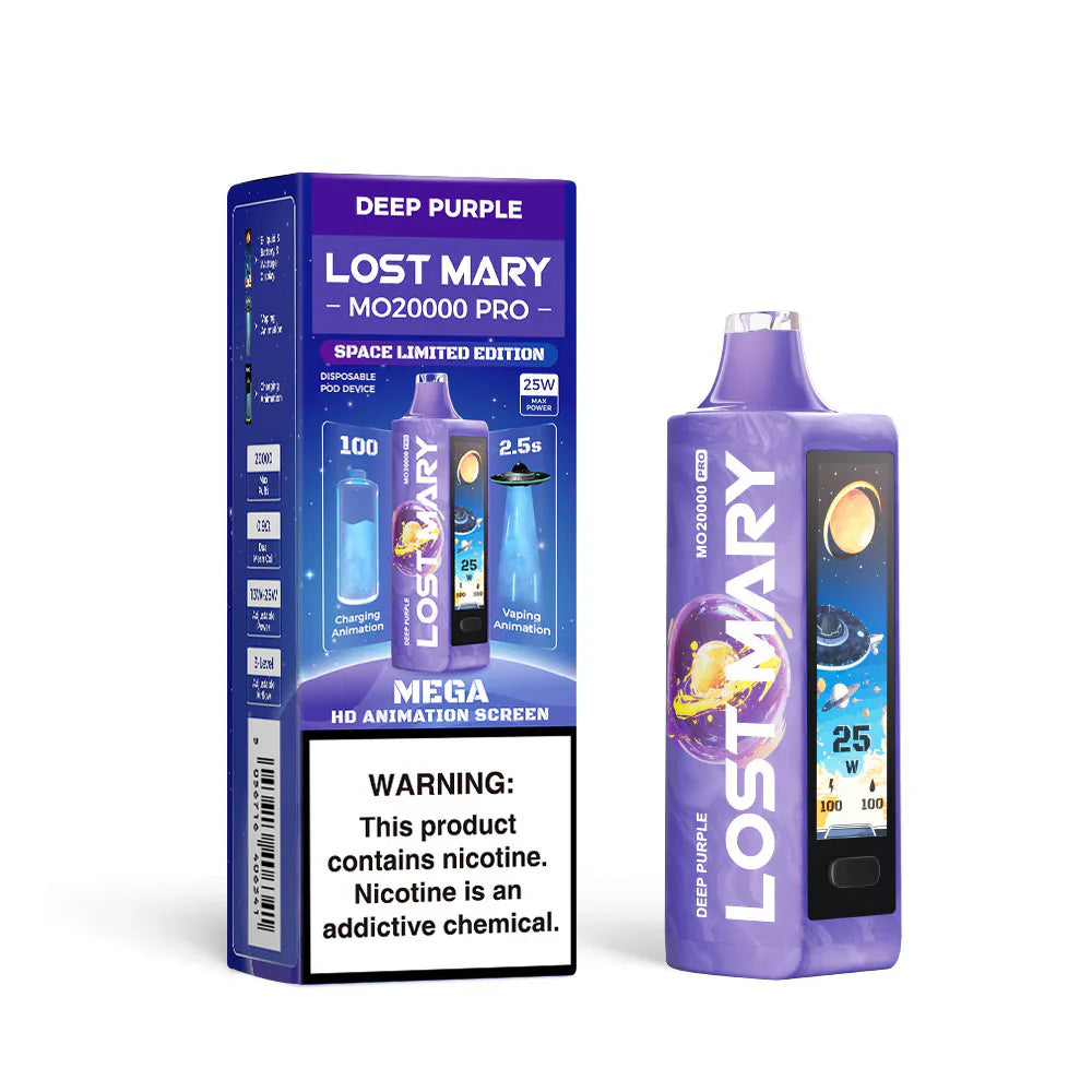 Lost Mary MO20000 Pro (Dispo) (20000Puff)(18mL)  -  Qty per pack 5