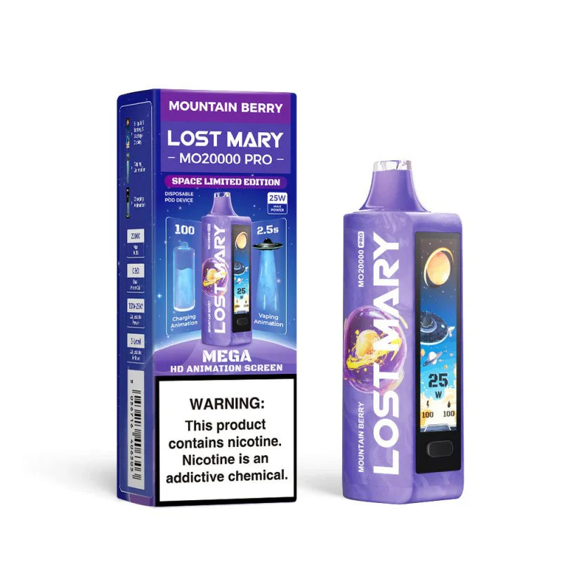 Lost Mary MO20000 Pro (Dispo) (20000Puff)(18mL)  -  Qty per pack 5