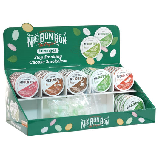 Nic Bon Bon Starter Display Kit - 2MG (30 packs) with 50 pcs free samples