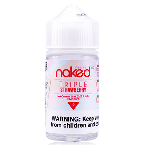 Naked (LIQ FB)(60mL) *  -  Qty per pack 1 Strawberry (Triple Strawberry Fusion) 03mg