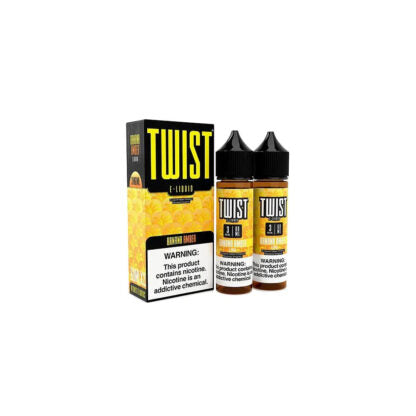 Twist (LIQ FB)(120mL; 60mL x2)  -  Qty per pack 1 Banana Amber (Banana Oatmeal Cookie) 00mg