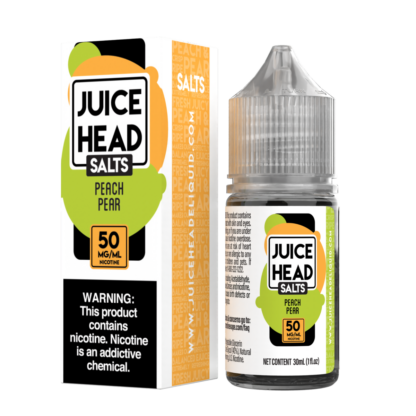 Juice Head (LIQ Salt)(30mL) TFN  -  Qty per pack 1 Peach Pear 25mg