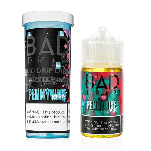 Bad Drip (LIQ FB)(60mL)  -  Qty per pack 1 Pennywise Iced Out 00mg