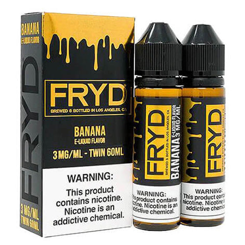 FRYD (LIQ FB)(120mL; 60mL x2)  -  Qty per pack 1 Banana 03mg