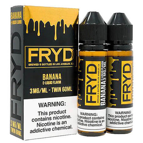 FRYD (LIQ FB)(120mL; 60mL x2)  -  Qty per pack 1 Banana 06mg