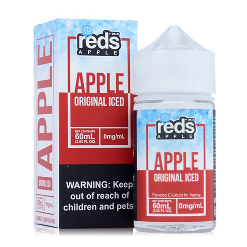 7Daze (LIQ FB)(60mL) Reds  -  Qty per pack 1 Apple Iced 06mg