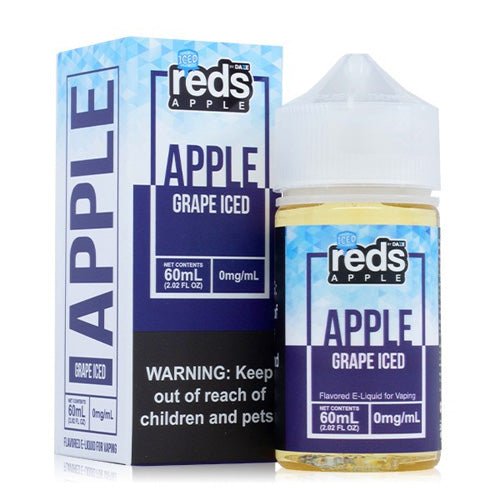 7Daze (LIQ FB)(60mL) Reds  -  Qty per pack 1 Grape Iced 00mg