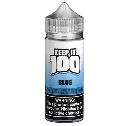 Keep It 100 (LIQ FB)(100mL) TF-Nic  -  Qty per pack 1 Blue 00mg