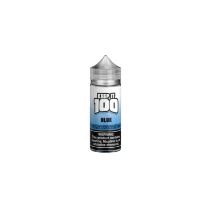 Keep It 100 (LIQ FB)(100mL) TF-Nic  -  Qty per pack 1 Blue 00mg