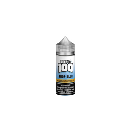 Keep It 100 (LIQ FB)(100mL) TF-Nic  -  Qty per pack 1 Trop Blue 00mg