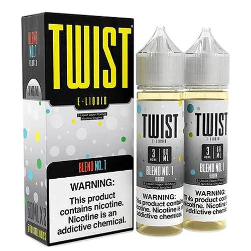 Twist (LIQ FB)(120mL; 60mL x2)  -  Qty per pack 1 Blend No.1 (Tropical Pucker Punch) 00mg